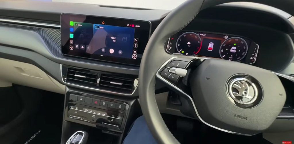  2026 Kushaq Facelift interior 